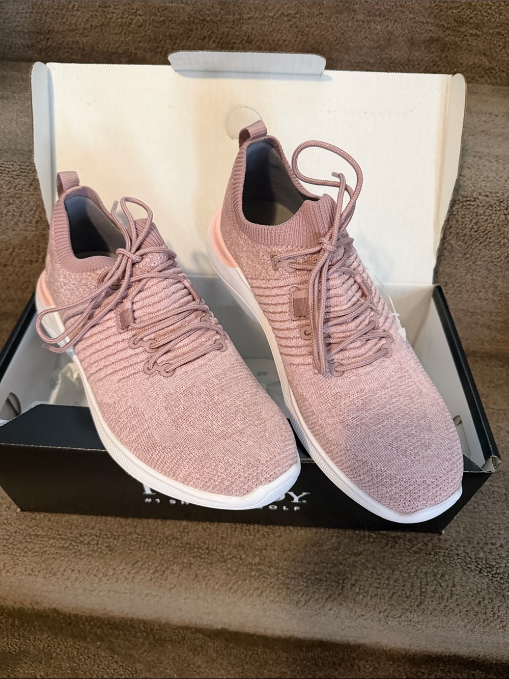 FootJoy Women's Knit Athletic Sneakers - Blush Pink
